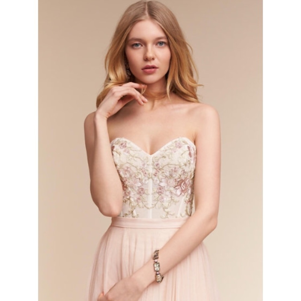 Not for sale, On Hold: COPY - Beautiful, embroidered bustier